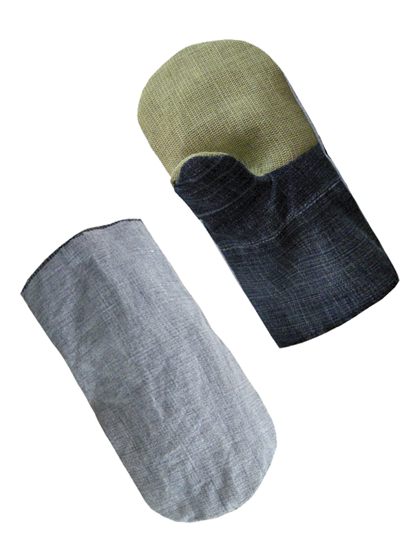 Рукавиці бавовняні з брезентовим надолонником SEVEN